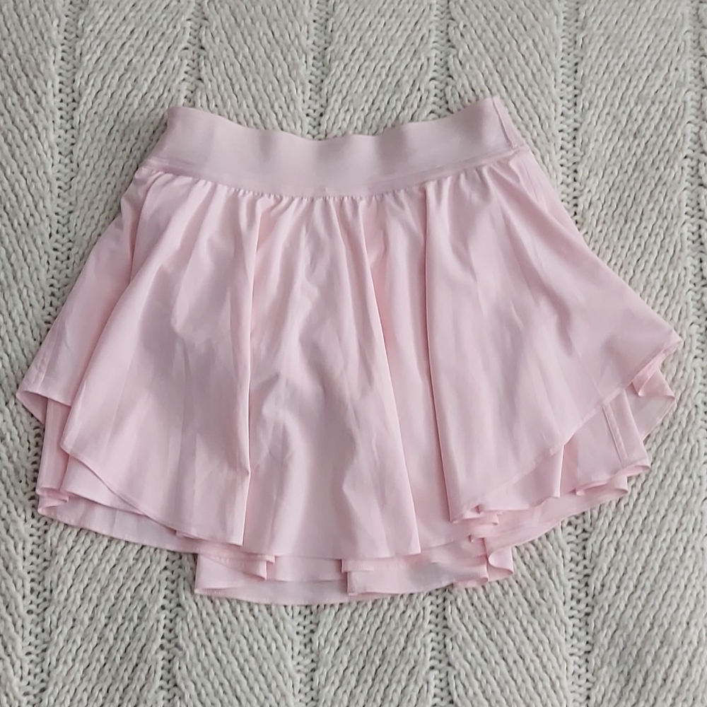 LULULEMON Court Rival HR Skirt Tall/Long - Strawberry Milkshake